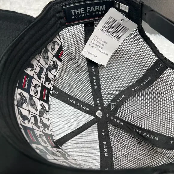 GOORIN BROS THE KING COBRA HAT / TRUCKER HAT
